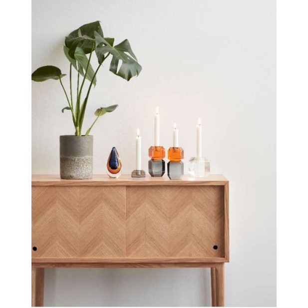 Consola HERRINGBONE 90x35 cm, Roble Natural - Hübsch. Vackart Consola HERRINGBONE 90x35 cm, Roble Natural - Hübsch. Vackart