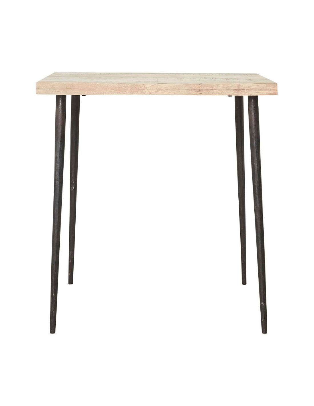 Mesa SLATED 70x70 cm de Comedor, Mango Natural - House Doctor