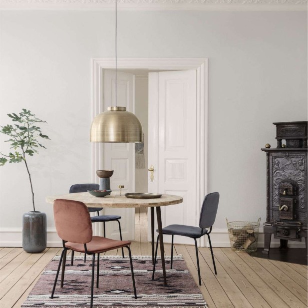 Lámpara de Techo BOWL Ø50,2 cm, Latón - House Doctor. Vackart