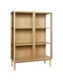 Vitrina PANORAMA roble FSC 140 cm - Hübsch