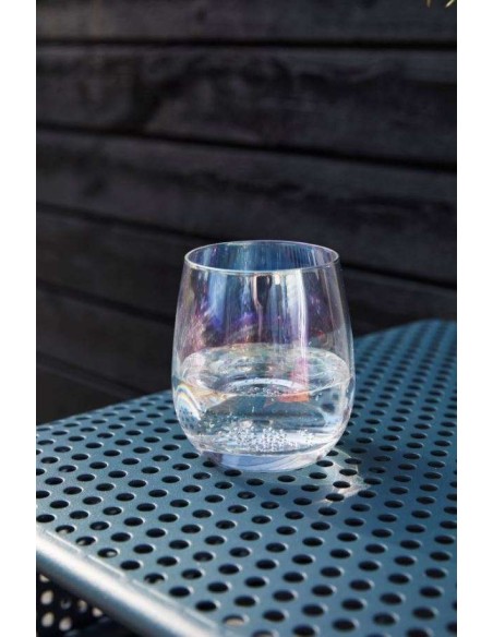 Mesita-taburete de exterior EDGE verde - Hübsch