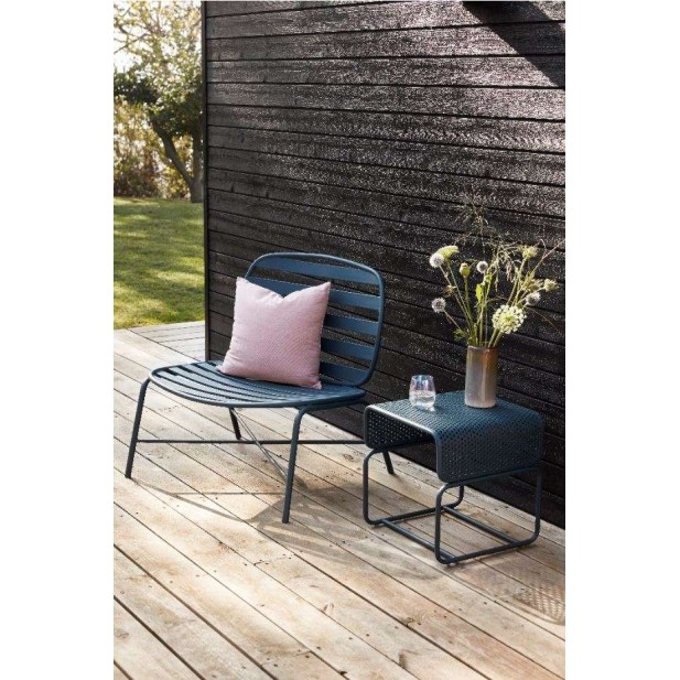 Mesita-taburete de exterior EDGE verde - Hübsch Mesita-taburete de exterior EDGE verde - Hübsch