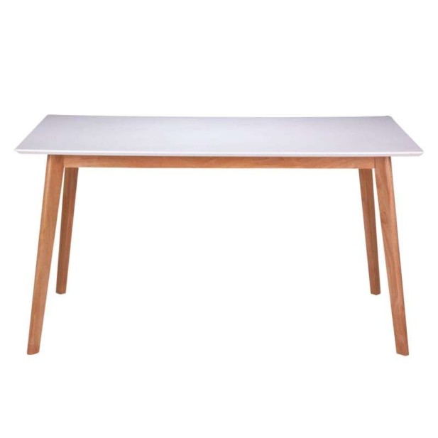 Mesa LIKA 120x75, madera blanco