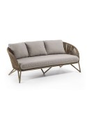 Sofá Branzie 3 plazas 180 cm beige - Kave Home
