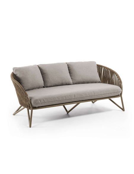 Sofá Branzie 3 plazas 180 cm - Kave Home, Vackart