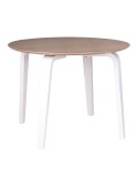 Mesa ARKAN 100cm roble, blanco