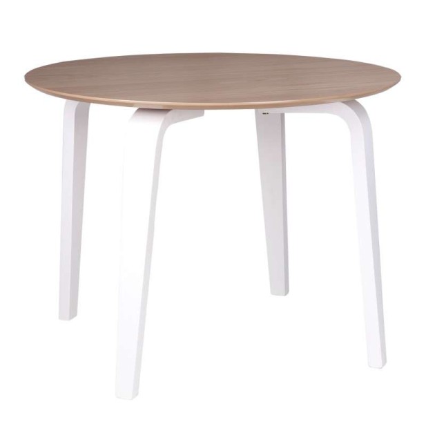 Mesa ARKAN 100cm roble, blanco