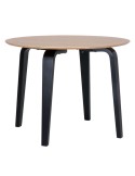 Mesa ARKAN 100cm roble, negro