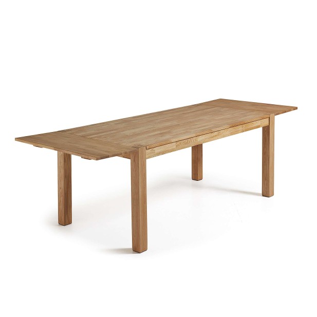 Mesa extensible ISBEL 140(220)x90 cm de Comedor, Roble Natural - Kave Home, Vackart Mesa extensible ISBEL 140(220)x90 cm de Comedor, Roble Natural - Kave Home, Vackart
