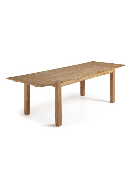 Mesa extensible ISBEL 140(220)x90 cm de Comedor, Roble Natural - Kave Home, Vackart