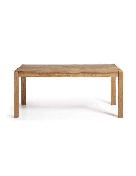 Mesa extensible ISBEL 140(220)x90 cm de Comedor, Roble Natural - Kave Home, Vackart