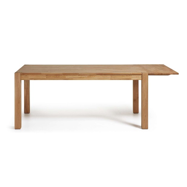 Mesa extensible ISBEL 140(220)x90 cm de Comedor, Roble Natural - Kave Home, Vackart Mesa extensible ISBEL 140(220)x90 cm de Comedor, Roble Natural - Kave Home, Vackart