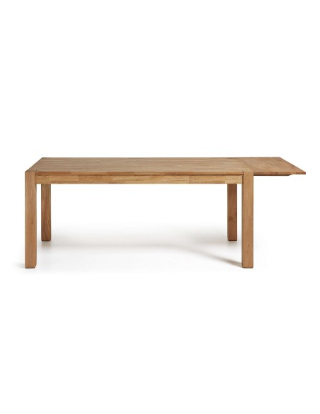 Mesa extensible ISBEL 140(220)x90 cm de Comedor, Roble Natural - Kave Home, Vackart