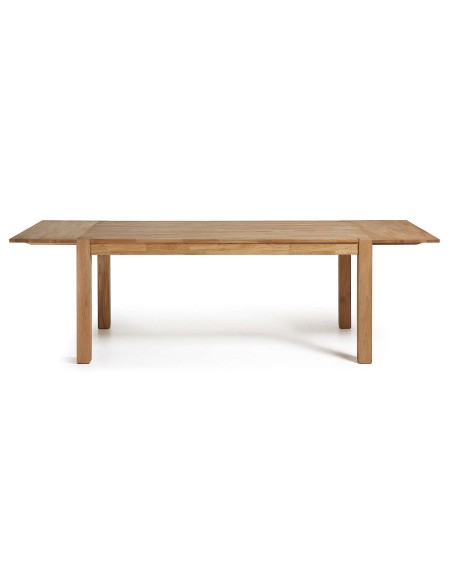 Mesa extensible ISBEL 140(220)x90 cm de Comedor, Roble Natural - Kave Home, Vackart