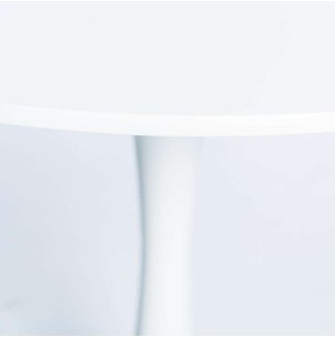 Mesa Tulip 90 cm MDF de Comedor Redonda, Inspiración Eero Saarinen 2