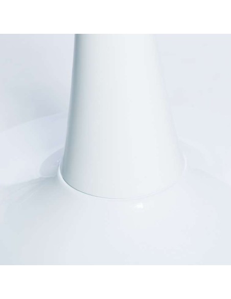 Mesa Tulip 90 cm MDF de Comedor Redonda, Inspiración Eero Saarinen