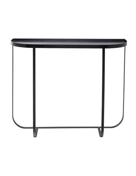 Consola HARPER, Metal Negro - Bloomingville. Vackart