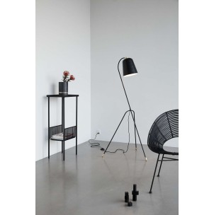 Mesa accesoria Frøya metal negra - Hübsch 2