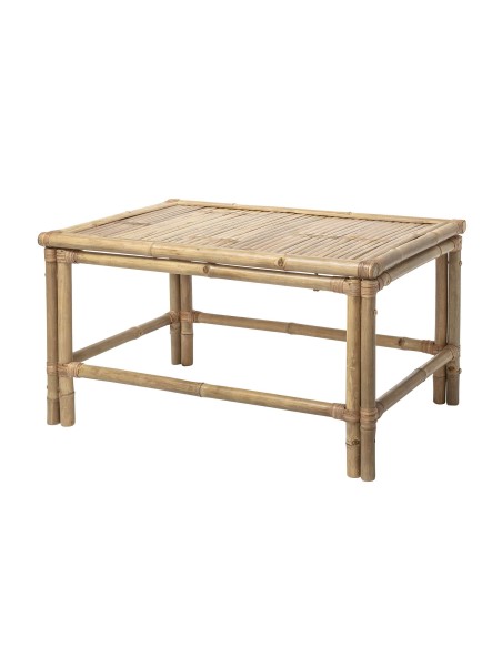 Mesa Auxiliar SOLE 90x50 cm, Bambú Natural - Bloomingville. Vackart