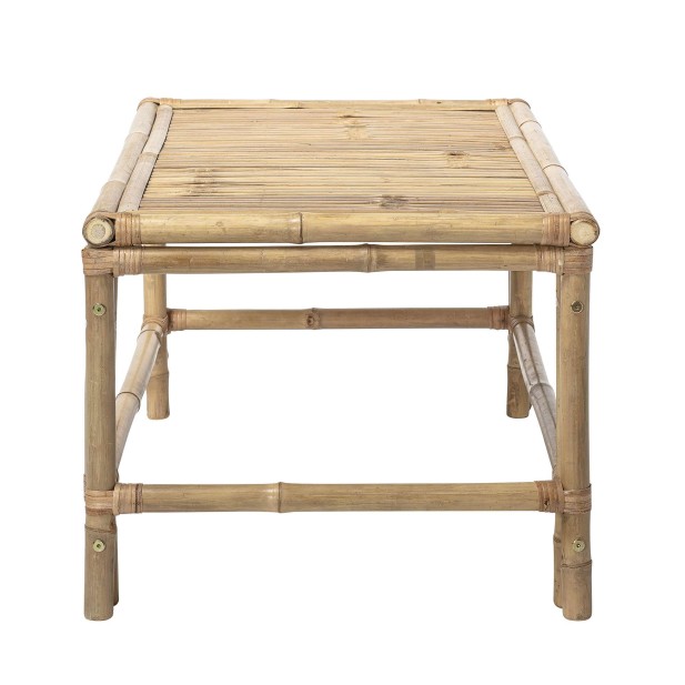 Mesa Auxiliar SOLE 90x50 cm, Bambú Natural - Bloomingville. Vackart