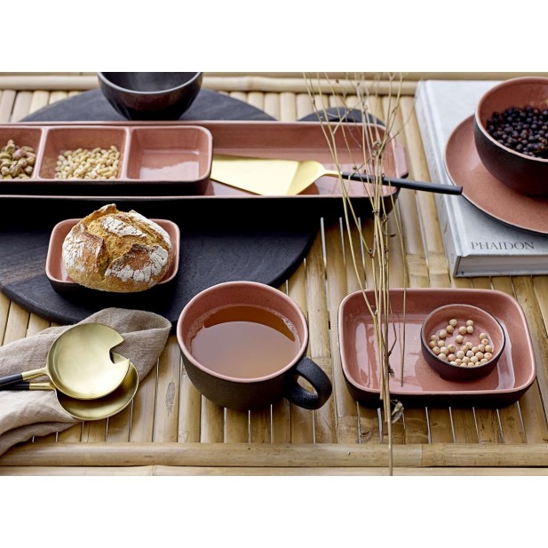 Mesa Auxiliar SOLE 90x50 cm, Bambú Natural - Bloomingville. Vackart