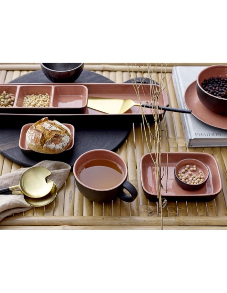 Mesa Auxiliar SOLE 90x50 cm, Bambú Natural - Bloomingville. Vackart