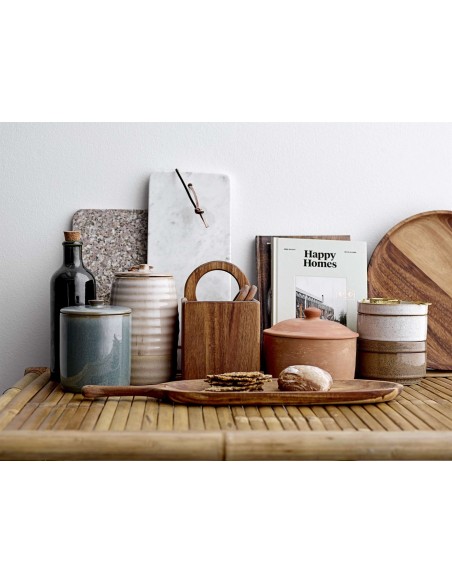 Mesa Auxiliar SOLE 90x50 cm, Bambú Natural - Bloomingville. Vackart