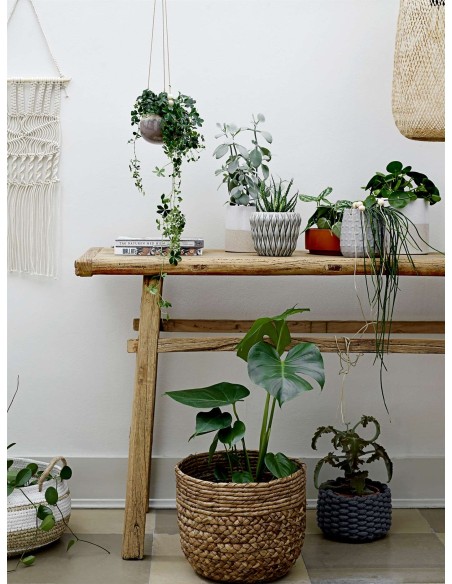 Lámpara de Techo EVERT Ø25 cm, Bambú Natural - Bloomingville. vackart