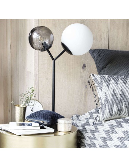 Lámpara de Mesa TWICE, Negro - House Doctor. Vackart