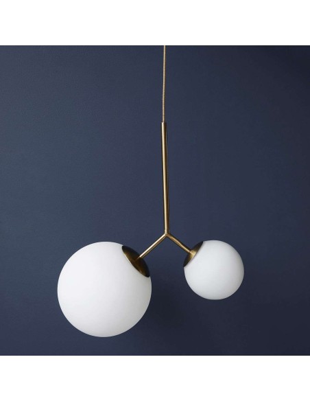 Lámpara de Techo TWICE, Blanco - House Doctor. Vackart