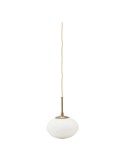Lámpara de Techo OPAL Ø22 cm, Blanco - House Doctor