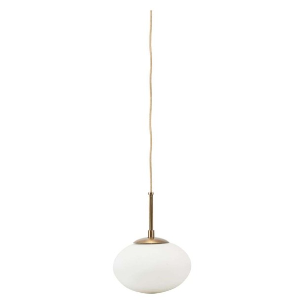 Lámpara de Techo OPAL Ø22 cm, Blanco - House Doctor. Vackart