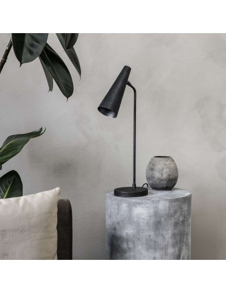 Lámpara de Mesa PRECISE, Negro Mate - House Doctor. Vackart