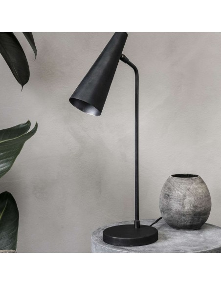 Lámpara de Mesa PRECISE, Negro Mate - House Doctor. Vackart
