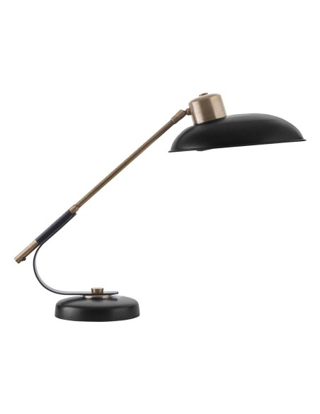 Lámpara de Mesa ART DECO, Negro / Latón - House Doctor. Vackart