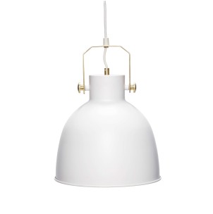 Lámpara de Techo ORSKAL, Metal Blanco / Latón - Hübsch. Vackart ilumina tus espacios con las exclusivas lámparas de diseño escandinavo de Hübsch.