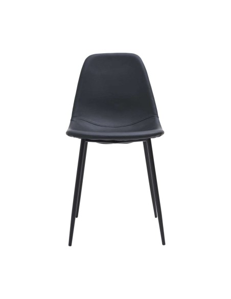 Silla de Comedor FORMS, Negro - House Doctor. Vackart