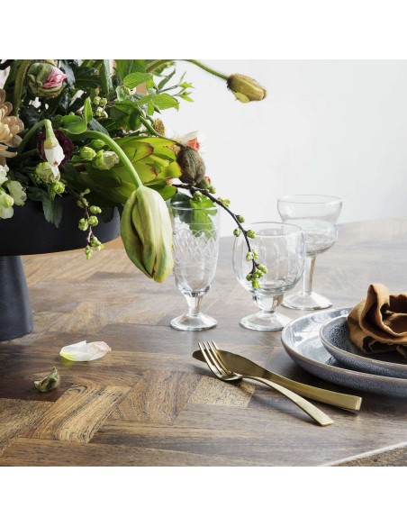 Mesa KANT de Comedor 200x90 cm, Madera Natural / Metal - House Doctor. Vackart