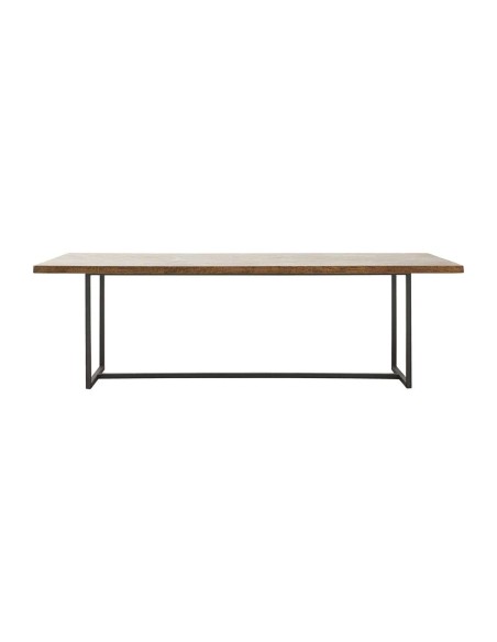 Mesa KANT de Comedor 240x90 cm, Madera Natural / Metal - House Doctor. Vackart