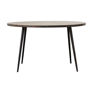 Mesa CLUB de Comedor Ø130 cm, Madera / Metal - House Doctor. Las exclusivas mesas de diseño nórdico de House Doctor en Vackart, tu tienda de diseño.