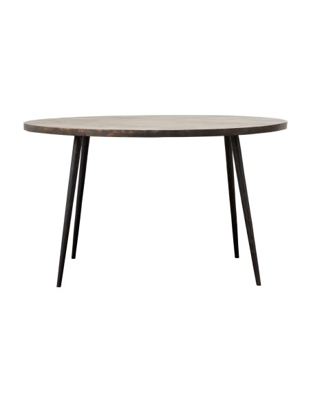 Mesa CLUB de Comedor Ø130 cm, Madera / Metal - House Doctor. Vackart