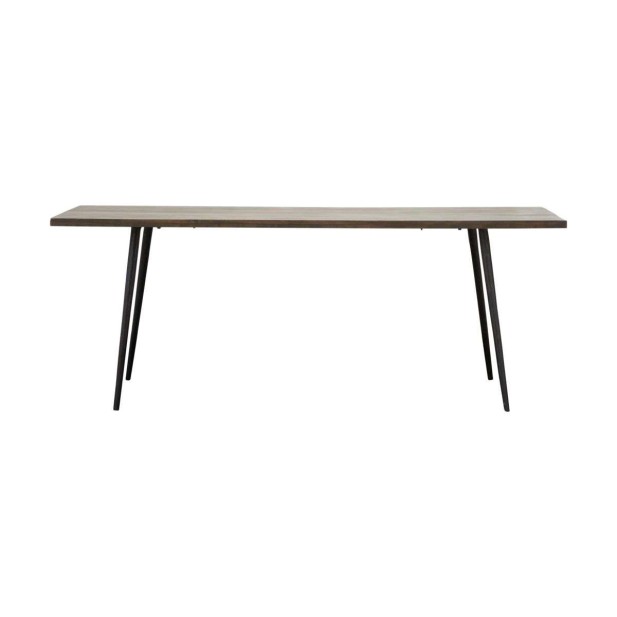 Mesa CLUB de Comedor 200x80 cm, Madera / Metal - House Doctor. Vackart