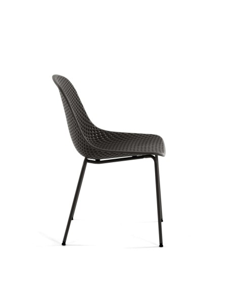 Silla Quinby gris  - Kave Home