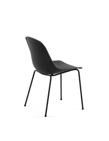 Silla Quinby gris  - Kave Home