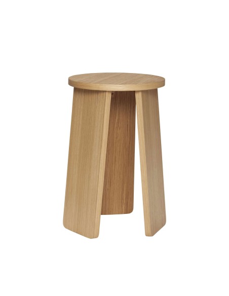 Taburete VÉKELL, Roble Natural - Hübsch. Vackart