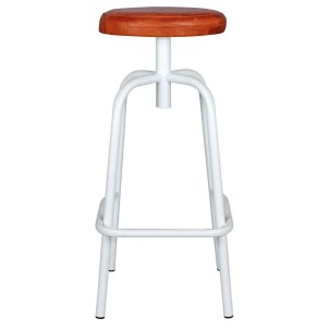 Taburete DONOVAN 79 cm, blanco 2