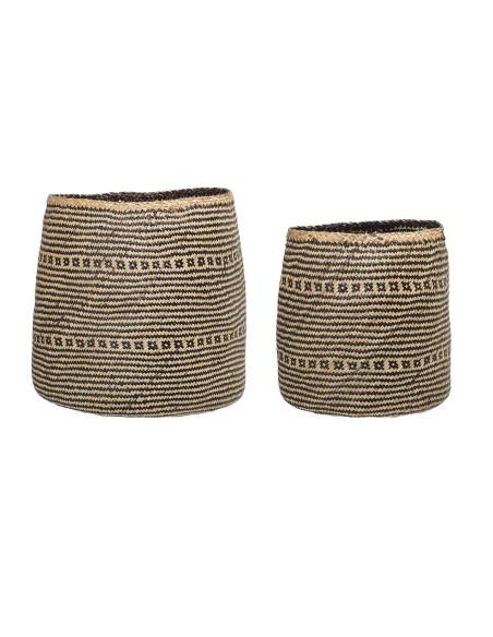 Set 2 Cestas TAULOVA, Seagrass Natural - Bloomingville. Vackart