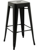 Taburete Tolix 76 cm Negro, Inspiración