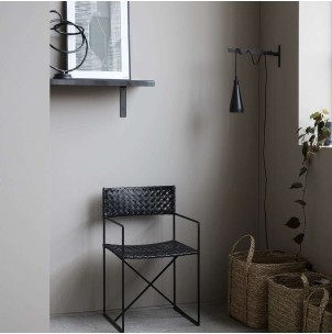 Silla OSCAR, Ratán Negro / Metal - House Doctor. Vackart 2