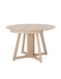 Mesa OWEN de Comedor Extensible Ø118, Roble Natural - Bloomingville